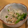 ほのぼのいっこ's cooksnap of when they made アスパラともやしのゴマ油炒め.
