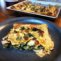 四谷わかば's cooksnap of when they made きのこと３種のチーズの☆キッシュ.