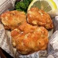 ちゃかぴまま's cooksnap of when they made 鶏むね肉！レモンとバジルの香味揚げ.