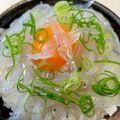 あい♪らんど's cooksnap of when they made 湖のダイヤを豪快に食す！　生シラウオ丼.