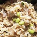 クックEGIVJ7☆'s cooksnap of when they made 里芋と芽ひじきの炊き込みご飯＊焼干し入り.