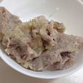 るるる♥♡♥'s cooksnap of when they made ねぎ塩豚こま丼.