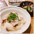nakamucchi's cooksnap of when they made ほんのり生姜の香り・豚肉豆腐.