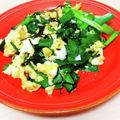 モグタソ's cooksnap of when they made あっと言う間に！塩昆布でフワフワニラ玉.