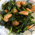 ゃゃッキりん梵's cooksnap of when they made ウィンナーとほうれん草の粒マスタード炒め.