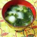ふうはっちゃん's cooksnap of when they made わかめとねぎのお味噌汁.