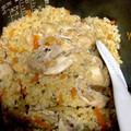 みっきちっちゃん's cooksnap of when they made 玄米でもちもち♡鶏ゴボウの炊き込みごはん.