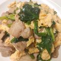 クックZ27C7U☆'s cooksnap of when they made ニラ玉豚炒め.