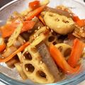 ‘ohanachan's cooksnap of when they made ★レンコンとこんにゃくと人参のきんぴら.