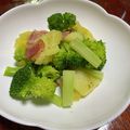 charlize15's cooksnap of when they made じゃが芋とブロッコリーの温野菜サラダ♪.