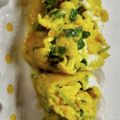 ☆ミルミル's cooksnap of when they made 簡単★豆苗シャキシャキ卵焼き.
