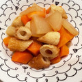 my7033's cooksnap of when they made ＊減塩＊大根と人参と竹輪の煮物.