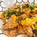 クック4PY7HN☆'s cooksnap of when they made 【お手軽1品！】豚肉と豆苗の卵とじ.