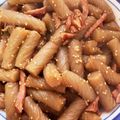クロス大好き's cooksnap of when they made コンニャクとベーコンのニンニク醤油炒め.