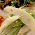 MULA's cooksnap of when they made 水菜とごぼうのごまマヨサラダ.