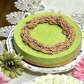 ❀あおい❀'s cooksnap of when they made ラムチョコレーズンのチーズケーキ.