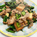 ☆yopipi's cooksnap of when they made 菜の花と厚揚げのオイスター炒め.