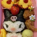 cocopon85's cooksnap of when they made キャラ弁 クロミ サンリオ.