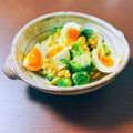 mayurich's cooksnap of when they made ✿ブロッコリーとゆで卵のポンゴマ和え✿.
