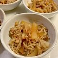 CHISA☆ごはん♪'s cooksnap of when they made 大根とえのき茸ピリ辛炒め.