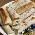 フードセラピー's cooksnap of when they made ミニブリトー?!　ハムチー巻き焼き餃子.