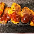 poteko11's cooksnap of when they made 鶏むね肉1枚で４人前！しっとり塩麹ピカタ.