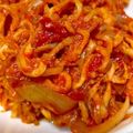 なびろめ's cooksnap of when they made 相性バッチリ♪トマトと切り干し大根.