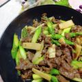 みっちゃん❇️68's cooksnap of when they made 牛肉とアスパラのオイスター炒め.