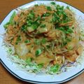 55才のおじさん's cooksnap of when they made 豚ロース肉ともやしのキムチマヨチーズ炒め.