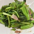 らむちゃんの中の人's cooksnap of when they made 5分で完成★アスパラ菜とベーコンの炒め煮.
