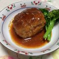 ぽちぽちゆうた's cooksnap of when they made 絶対に肉汁があふれ出るハンバーグ☆.