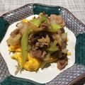 にことん's cooksnap of when they made 超簡単♡長ネギと豚肉のふわ卵甘辛炒め.