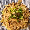akoママクック's cooksnap of when they made ＊長葱とタップリきのこのバター醤油＊.