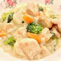 悠LOVE航's cooksnap of when they made カブ入り 簡単 チキン豆乳シチュー.