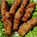 みきてぃー♪'s cooksnap of when they made こってり甘辛♪厚揚げの豚バラ巻き.
