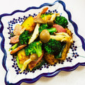 あっこ姉's cooksnap of when they made ほくほくかぼちゃとしめじベーコン炒め.