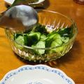 はっぴぃ☆モソモ's cooksnap of when they made きゅうりのさっぱり酢の物.