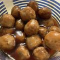 ももちぃん's cooksnap of when they made お弁当リメイク！レンジで鶏唐揚げ甘酢あん.