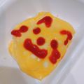 ゆにこーん☆'s cooksnap of when they made 炊飯器で簡単！卵焼くだけオムライス！.