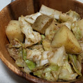 fu♪♪'s cooksnap of when they made じゃがいもとほうれん草のごま和え炒め.