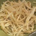 よょぅこ's cooksnap of when they made 簡単安い美味い！豆もやしの韓国風ナムル.