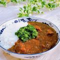 Satoco❋'s cooksnap of when they made 私のモロヘイヤカレーはトッピングだけ♬.