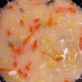 Tonko＊'s cooksnap of when they made 簡単！白菜と玉ねぎ、人参のクリーム煮＊°.