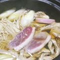 ＪＵＮちゃン's cooksnap of when they made 〆はお蕎麦♡出汁が美味しい鴨鍋.