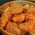 pajamamin's cooksnap of when they made ヤムニョムチキン.