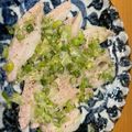 maezuchu's cooksnap of when they made 豚バラをさっぱりと！胡麻檸檬葱塩炒め♪.