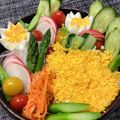 fujikoママ☆'s cooksnap of when they made 簡単！綺麗な卵のミモザサラダ.