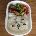 まめはっぱ's cooksnap of when they made ちいかわ おにぎり弁当！.