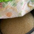 mikimatsu's cooksnap of when they made 炊飯器で甘酒♡麹と水だけ！乾燥麹or生麹.