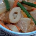 か～ぽ☆'s cooksnap of when they made 簡単に作れる♪大根と牛蒡天の煮物作り置き.